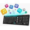 Imagen de Combo teclado y mouse inalámbrico Genius KM-8200 Ñ