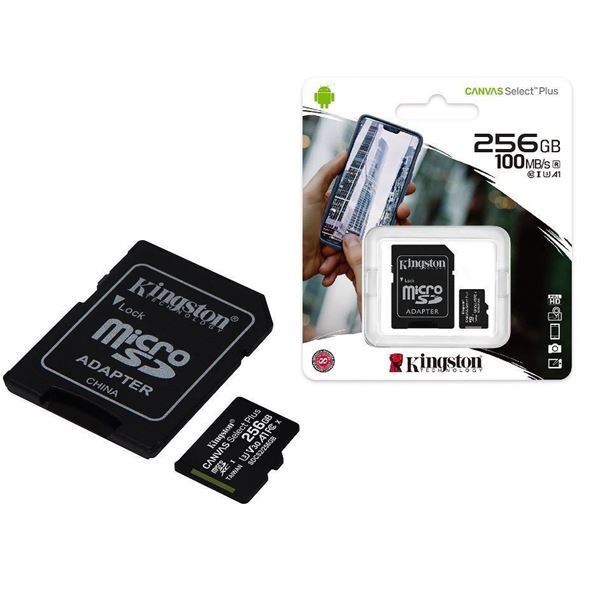 Imagen de Memoria MicroSD Kingston Select Plus 256GB SDCS2/256GB