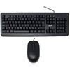 Imagen de Combo teclado y mouse Genius KM-160 USB Black