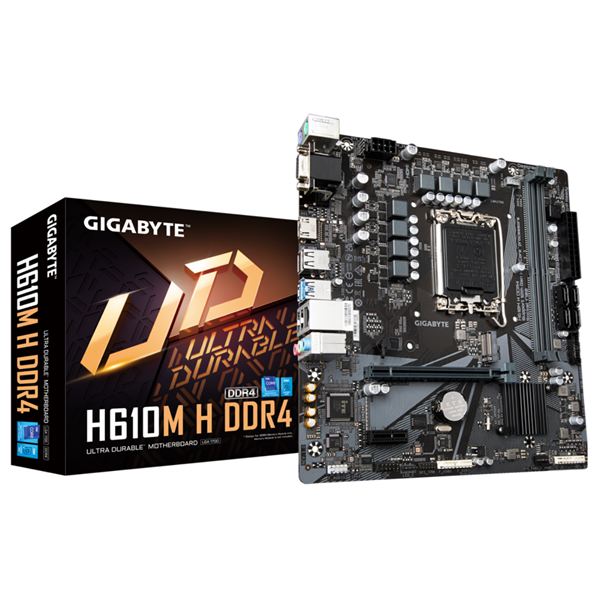 Imagen de Gigabyte H610m H DDR4 Intel 1700