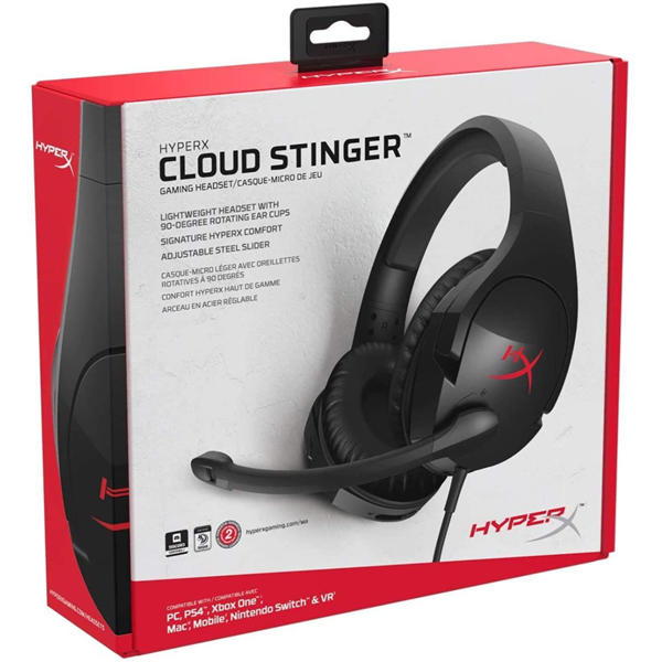 Imagen de Hyperx Cloud Stinger Ps4 PC Xbox One WII 4P5L7AA#ABL