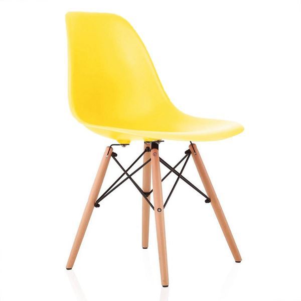 Imagen de Silla Eames Basic Amarilla