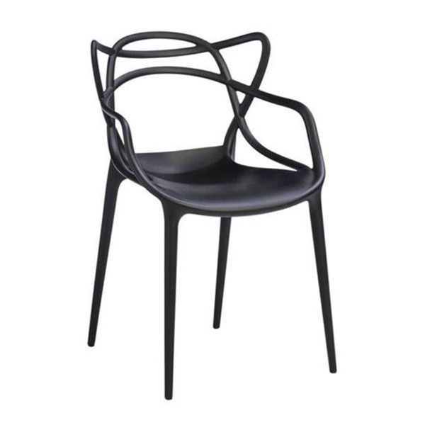 Imagen de Silla Loop Apilable Negra