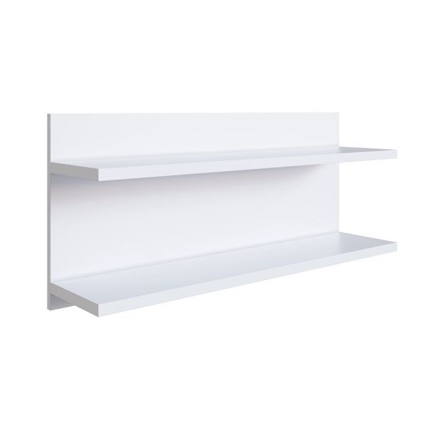 Imagen de Repisa Estante Flotante Doble 90 Cm