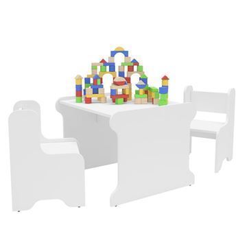 Imagen de Juego Mesa + Sillas Infantil Mico
