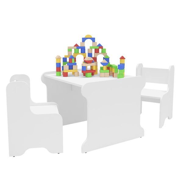 Imagen de Juego Mesa + Sillas Infantil Mico