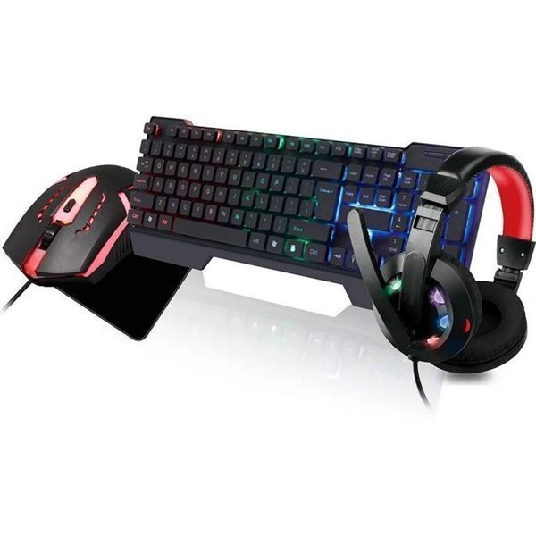 Imagen de Combo Wesdar Gaming Km6 Black