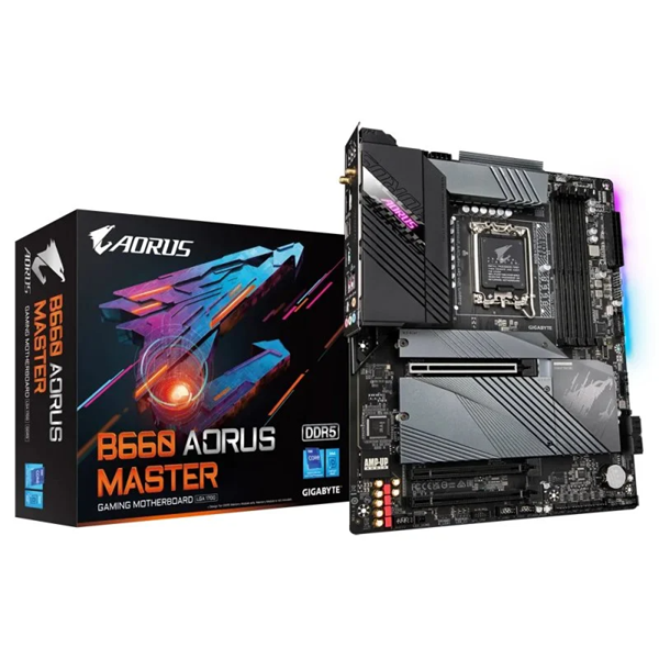 Imagen de Gigabyte AORUS B660 MASTER DDR5 Intel 1700