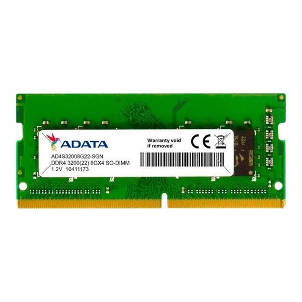 Imagen de ADATA 8GB DDR4 3200MHz SODIMM AD4S32008G22-SGN