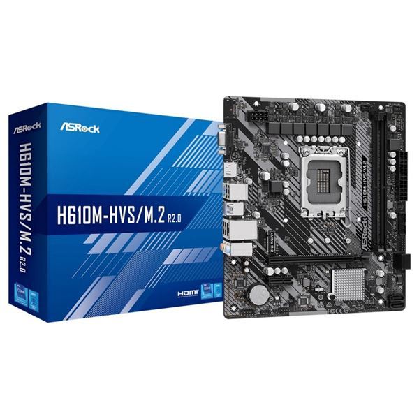 Imagen de Asrock H610m-hvs M2 R2.0 S1700