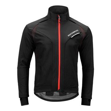 Imagen de Campera Impermeable Rockbros Cintas Reflectivas Xxxxl