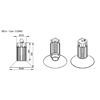 Imagen de Lampara Led Edison con Reflector 120W