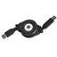 Imagen de Cable de datos retráctil Usb B a Usb A
