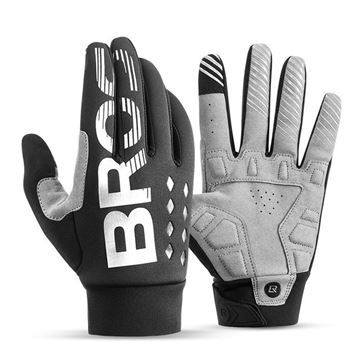 Imagen de Guantes De Ciclismo Para Invierno Rockbros Talle 2XL