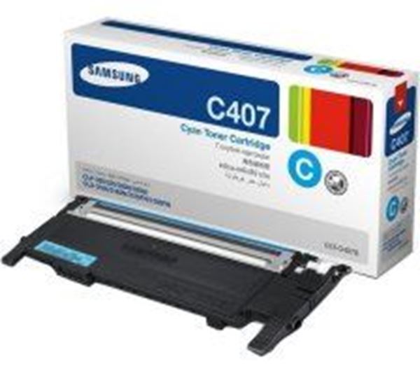 Imagen de Toner Original Samsung Color Cyan CLTC407S
