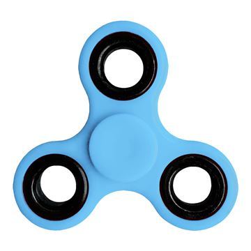 Imagen de Fidget Spinner Antiestrés Estándar Celeste