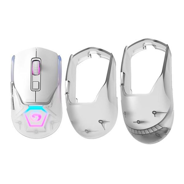 Imagen de Mouse Gaming Bt Marvo Pro 19000dpi RGB Puños Intercambiables