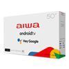 Imagen de Smart Tv Aiwa 50'' Led 4k Hdr Google TV Comando De Voz