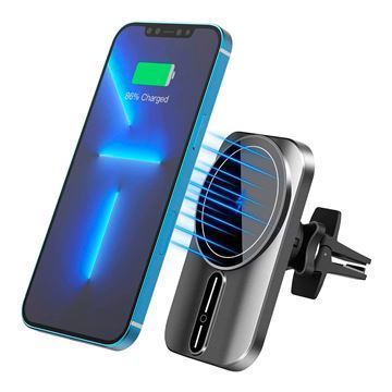Imagen de Cargador Magnético Inalámbrico QC3.0 360°