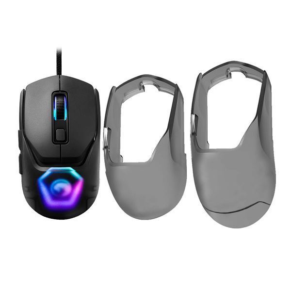 Imagen de Mouse Gaming Marvo 12000dpi RGB Puños Intercambiables