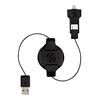 Imagen de Cable De Carga Scosche Usb 2.0 A Micro Usb Y Lightning