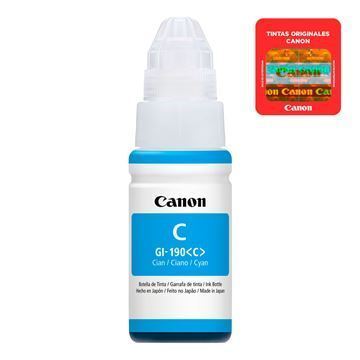 Imagen de Botella De Tinta Canon Cian GI-190 C 70ml