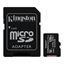 Imagen de Memoria Micro Sd Kingston 128GB Con Adaptador Sd