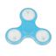 Imagen de Fidget Spinner Antiestres Luces Led Celeste