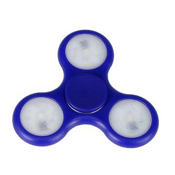 Imagen de Fidget Spinner Antiestres Luces Led Azul