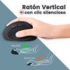 Imagen de Combo Mouse Y Teclado Ergonómicos Inalámbricos Perixx 606