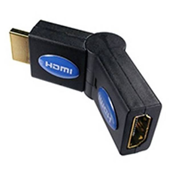 Adaptador Hdmi Swivel Giratorio 180º Admite 1080p/720p.