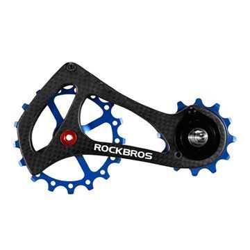 Imagen de Polea De Cambio Trasero Rockbros Carbono