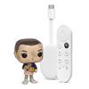 Imagen de Google Chromecast Tv 4 4k Hdr Con Funko Pop!