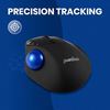 Imagen de Mouse Diestro Ergonómico Inalámbrico Trackball Perixx 801