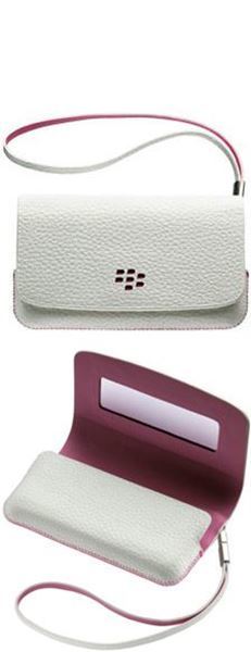 Imagen de Estuche original Blackberry Curve Con correa y espejo