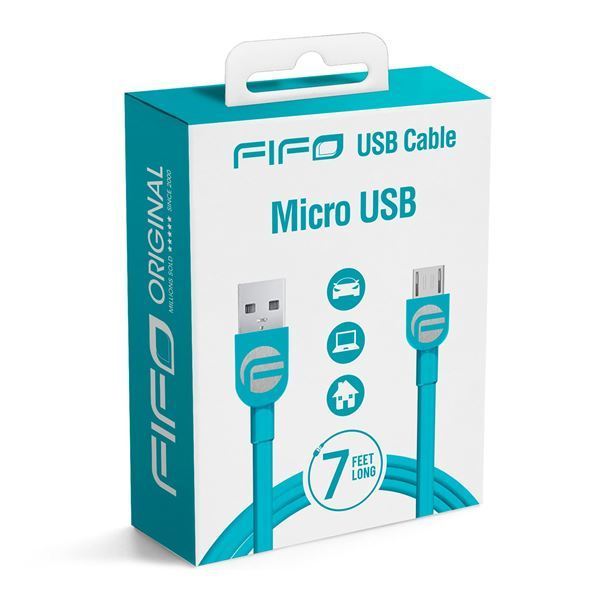 Imagen de Cable Fifo Micro USB Colores Variados