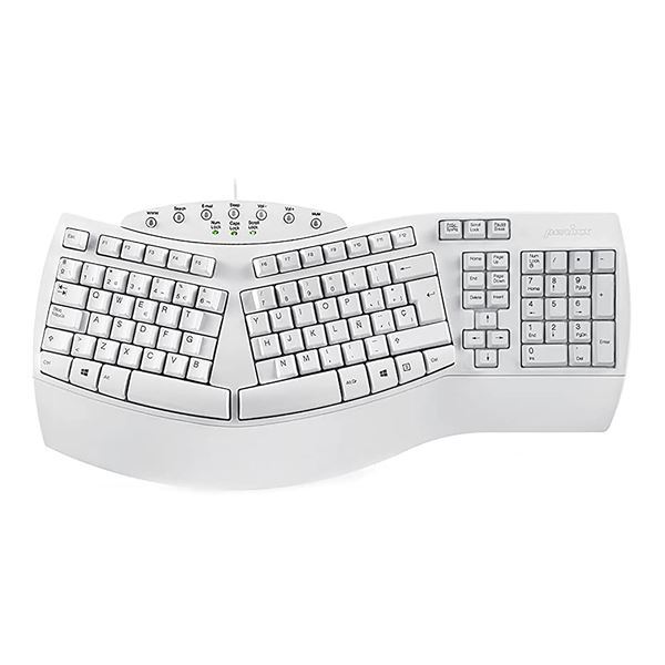Imagen de Teclado Ergonómico Usb Perixx 512 Multimedia