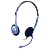 Imagen de Auriculares Genius con microfono azul