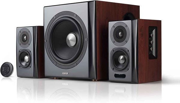 Imagen de Parlantes Edifier 2.1 S350DB  150W RMS BT Madera