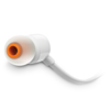 Imagen de Auriculares manos libre JBL T110 blanco
