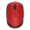 Imagen de Mouse inalambrico Logitech M170 rojo