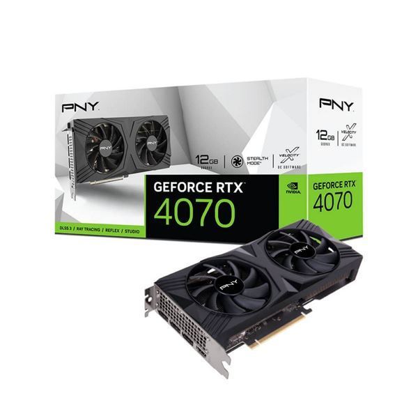 Imagen de Tarj. Vga Pny Geforce Rtx 4070 12gb Verto D Fa Dls