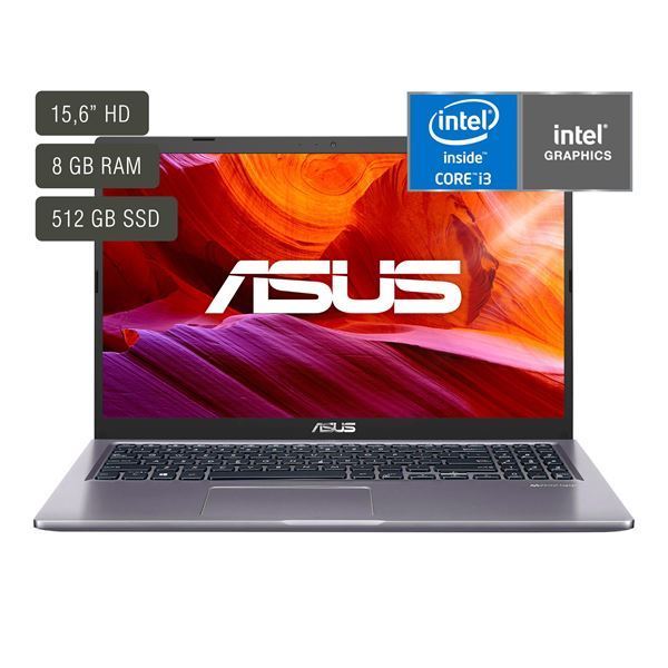 Imagen de Asus Intel i3 15.6 8gb SSD 512gb Win11 X515EA-BR3238W
