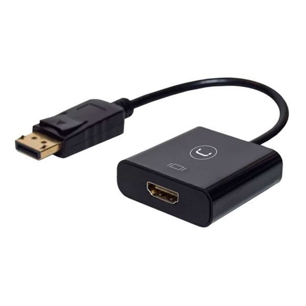 Imagen de Adaptador Unno Displayport Macho A Hdmi Hembra
