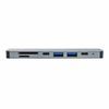 Imagen de Hub Usb C 7en1 Unno Hb1107sv Hdmi Usb Lector De Tarjetas