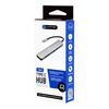 Imagen de Hub Usb C 7en1 Unno Hb1107sv Hdmi Usb Lector De Tarjetas