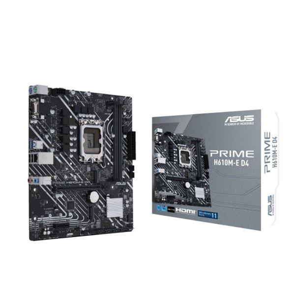 Imagen de Asus Prime H610m-e D4 Intel 1700