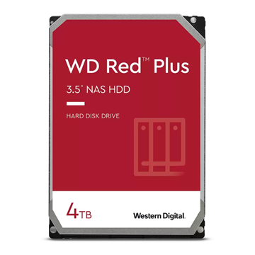 Imagen de Western Digital 4TB Red Plus NAS Disco Duro WD40EFPX