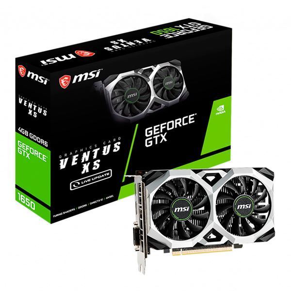Imagen de Tarjeta De Video Msi Geforce Gtx1650 D6 Ventus Xs 4gb