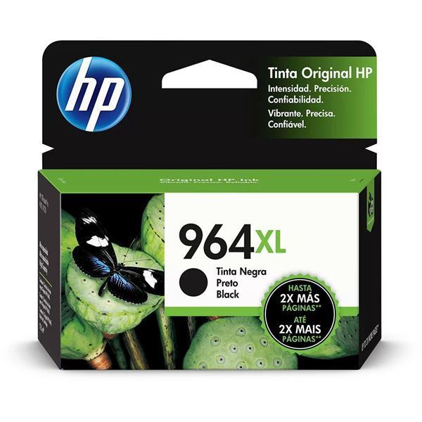 Imagen de Cartucho Original HP 964XL Black Negro 47ml